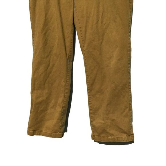 Old Navy Men's Tan Khaki High Rise Straight Leg Pants 36x30 - Picture 3 of 8